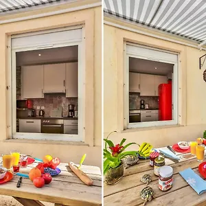 Appartamento Le Refuge Avec Terrasse Et Jardin, En Plein Centre-ville, Gare 5 Minutes A Pieds